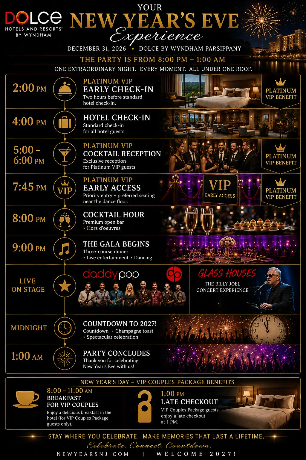 One of a kind New Years experience in NJ